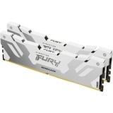 Kingston FURY DIMM 32 GB DDR5-8000 (2x 16 GB) Dual-Kit, Arbeitsspeicher weiß, KF580C38RWK2-32, Renegade XMP, INTEL XMP