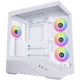 Lian Li Vector V100 , Tower-Gehäuse weiß, Tempered Glass x 2