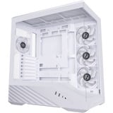 Lian Li Vector V100 , Tower-Gehäuse weiß, Tempered Glass x 2