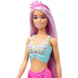 Mattel Barbie Meerjungfrauen-Puppe mit langen Haaren 18 cm lange Fantasy-Haare