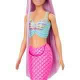 Mattel Barbie Meerjungfrauen-Puppe mit langen Haaren 18 cm lange Fantasy-Haare