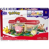Mattel MEGA Pokémon Waldspaß Pokémon-Center, Konstruktionsspielzeug 648 Teile