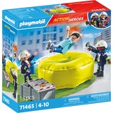 PLAYMOBIL 71465 City Action Feuerwehrleute mit Luftkissen, Konstruktionsspielzeug 