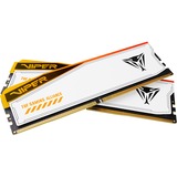 Patriot DIMM 32 GB DDR5-6000 (2x 16 GB) Dual-Kit, Arbeitsspeicher schwarz, PVER532G60C36KT, Viper Elite 5 RGB, INTEL XMP, AMD EXPO