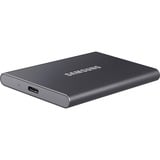 Samsung Portable SSD T7 2TB, Externe SSD grau, USB-C 3.2 Gen 2 (10 Gbit/s), extern