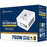 SilverStone SST-DA750R-GMA-WWW, PC-Netzteil weiß, 1x 12-Pin ATX3.0, 4x PCIe, Kabel-Management, 750 Watt