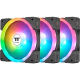 Thermaltake SWAFAN EX12 ARGB Sync PC Cooling Fan TT Premium Edition, Gehäuselüfter schwarz, 3er Pack, 120 mm