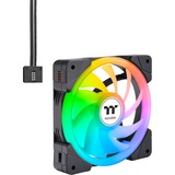 Thermaltake SWAFAN EX12 ARGB Sync PC Cooling Fan TT Premium Edition, Gehäuselüfter schwarz, 3er Pack, 120 mm
