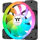 Thermaltake SWAFAN EX12 ARGB Sync PC Cooling Fan TT Premium Edition, Gehäuselüfter schwarz, 3er Pack, 120 mm