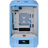 Thermaltake The Tower 300 Hydrangea Blue, Tower-Gehäuse hellblau, Tempered Glass