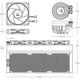 ARCTIC Liquid Freezer III Pro 360 A-RGB, Wasserkühlung schwarz