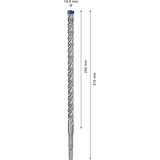 Bosch Professional EXPERT Hammerbohrer SDS-plus-7X, Ø 14mm Arbeitslänge 250mm