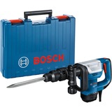 Bosch Professional Schlaghammer GSH 5 Professional, Meißelhammer blau/schwarz, 1.100 Watt, Koffer