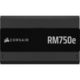 Corsair RM750e, PC-Netzteil schwarz, 1x 12 Pin High Power GPU, 1x PCIe, Kabel-Management, 750 Watt