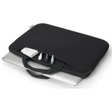 DICOTA BASE XX Sleeve Plus, Notebooktasche schwarz, bis 39,6 cm (15,6" )