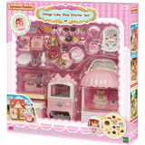 EPOCH Sylvanian Families - Dorfkonditorei Set für Starter Haus, Konstruktionsspielzeug 