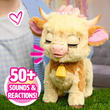 Just Play furReal Maggie the Feed & Follow Cow, Kuscheltier 