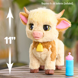 Just Play furReal Maggie the Feed & Follow Cow, Kuscheltier 