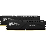 Kingston FURY DIMM 32 GB DDR5-5600 Kit, Arbeitsspeicher schwarz, KF556C40BBK2-32, FURY Beast, XMP