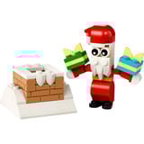 LEGO 30692 Creator Der Weihnachtsmann im Schornstein, Konstruktionsspielzeug Polybag
