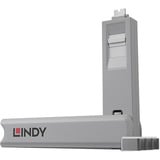 Lindy USB Typ C Port Schlüssel mit 4 Schlössern, Schloss Code Weiß