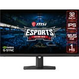MSI Optix MAG321QRDE, Gaming-Monitor 80 cm(32 Zoll), schwarz, HDR, IPS, AMD Free-Sync, 165Hz Panel