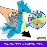 Mattel MEGA Pokémon Lapras Bauspielzeug-Set mit Actionfigur, Konstruktionsspielzeug 527 Teile