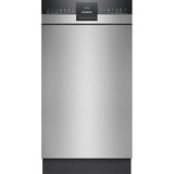 Siemens SR43ES24ME IQ300 , Spülmaschine schwarz/edelstahl (gebürstet), 45 cm, Home Connect