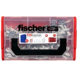 fischer FixTainer DuoPower + EasyHook + Schraube TX, Dübel weiß, 228-teilig, mit EasyHook Haken