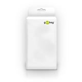 goobay Powerbank 20.000 mAh, integriertes USB-C Kabel 13cm, 30 Watt schwarz, 20 Ah, 1x USB-A, 2x USB-C, PD, QC