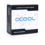 Alphacool Eiszapfen 8mm Versatzstück G1/4 AG auf G1/4 IG, Verbindung silber