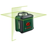 Bosch Heimwerken & Garten Kreuzlinienlaser UniversalLevel 360 Set, mit Stativ grün/schwarz, grüne Laserlinien, Reichweite Ø 24 Meter