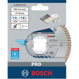 Bosch PRO Ceramic X-LOCK Diamant-Trennscheibe, Ø 115mm Bohrung 22,23mm