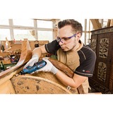 Bosch Professional Akku-Rotationswerkzeug GRO 12V-35 Professional, Multifunktions-Werkzeug blau/schwarz, ohne Akku und Ladegerät, in L-BOXX