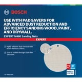 Bosch Professional Expert M480 Netzstruktur-Schleifblatt Ø 225mm, K100 25 Stück, für Trockenbauschleifer