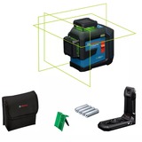 Bosch Professional Linienlaser GLL 80-33 G Professional blau/schwarz, grüne Laserlinien, inkl. Universalhalter LB 10