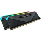 Corsair DIMM 32 GB DDR4-3600 (2x 16 GB) Dual-Kit, Arbeitsspeicher schwarz, CMN32GX4M2Z3600C16, Vengeance RGB RT, INTEL XMP