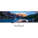 Dell UltraSharp U4924DW, LED-Monitor 124.5 cm (49 Zoll), silber/schwarz, 5K Dual QHD, IPS, Curved, DisplayPort, HDMI