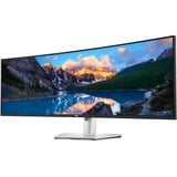 Dell UltraSharp U4924DW, LED-Monitor 124.5 cm (49 Zoll), silber/schwarz, 5K Dual QHD, IPS, Curved, DisplayPort, HDMI