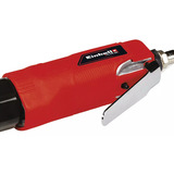 EINHELL Druckluft-Ratschenschrauber TC-PR 68, Schlagschrauber rot/schwarz, Lösemoment 68 Nm, 1/2", inkl. 7 Stecknüsse, Koffer