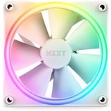 NZXT F120 RGB DUO Single 120x120x25, Gehäuselüfter weiß, Einzellüfter, ohne Controller, 120 mm