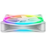 NZXT F120 RGB DUO Single 120x120x25, Gehäuselüfter weiß, Einzellüfter, ohne Controller, 120 mm