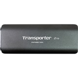 Patriot Transporter Portable SSD 2 TB, Externe SSD schwarz, USB-C 3.2 Gen 2 (10 Gbit/s)