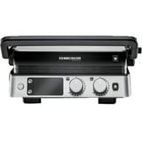 Rommelsbacher Kontaktgrill KG 2025 edelstahl/schwarz, 2.000 Watt