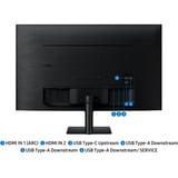 Samsung Smart AI Monitor S32FM700UU, LED-Monitor 80 cm (32 Zoll), schwarz, UltraHD/4K, VA, HDR, Fernbedienung, Lautsprecher