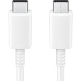 Samsung USB 2.0 Kabel, USB-C Stecker > USB-C Stecker weiß, 1 Meter, PD, Laden mit bis zu 100 Watt