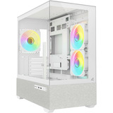 Sharkoon MK7 ARGB Generalüberholt, Tower-Gehäuse weiß, Tempered Glass x 2
