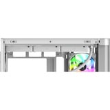 Thermaltake View 290 TG ARGB, Tower-Gehäuse weiß, Tempered Glass x 2