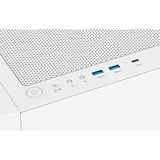 Thermaltake View 290 TG ARGB, Tower-Gehäuse weiß, Tempered Glass x 2