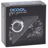 Alphacool Eiszapfen PRO 16mm HardTube Fitting G1/4 - Chrome, Verbindung chrom